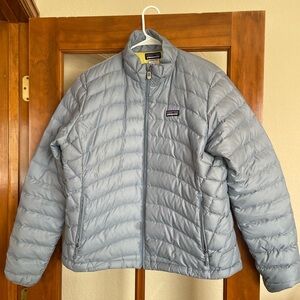 Patagonia Women's Blue Down Sweater Jacket